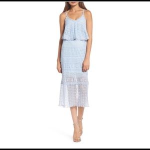 Anthropologie Foxiedox Ellie midi lace dress